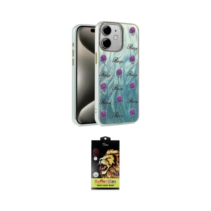ieg™ iPhone 11 Kılıf Zirve Modern Prime - Siyah Buffer Cam Ekran Koruyucu