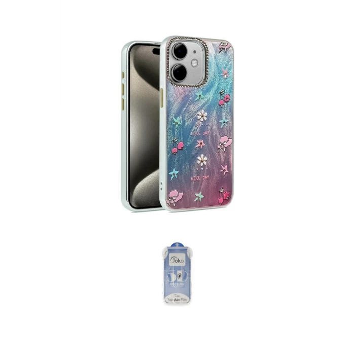 ieg™ iPhone 11 Kılıf Zirve Modern Prime - Siyah Joko Magic 5D Cam