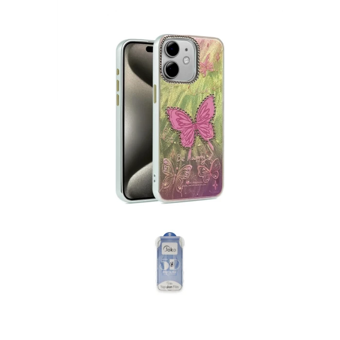 ieg™ iPhone 11 Kılıf Zirve Modern Prime - Siyah Joko Magic 5D Cam