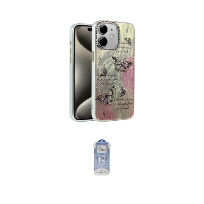 ieg™ iPhone 11 Kılıf Zirve Modern Prime - Siyah Joko Magic 5D Cam