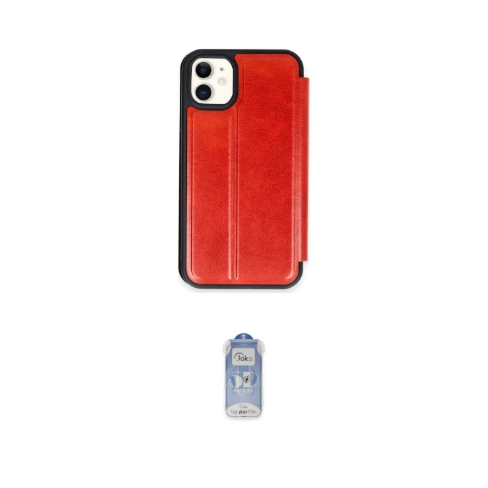 ieg™ iPhone 11 Kılıf Zirve Yansıma Serisi - Siyah Joko Magic 5D Cam