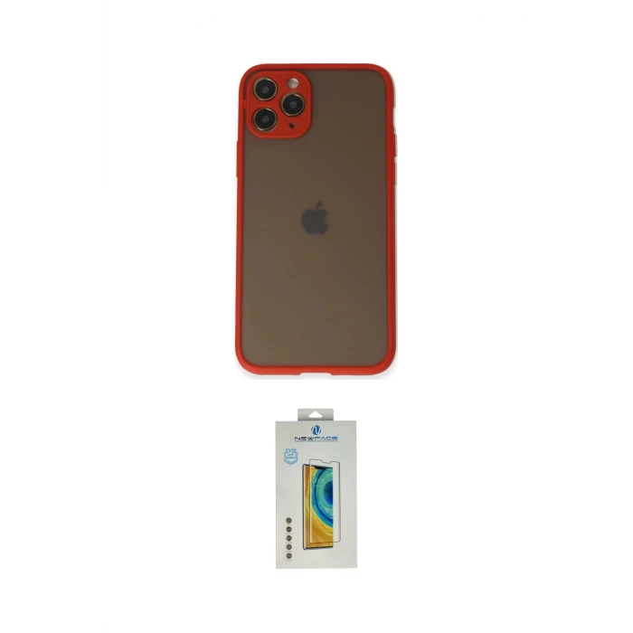 ieg™ iPhone 11 Pro Kılıf Ahenk Çizgi Serisi - Siyah Polymer Nano Ekran Koruyucu