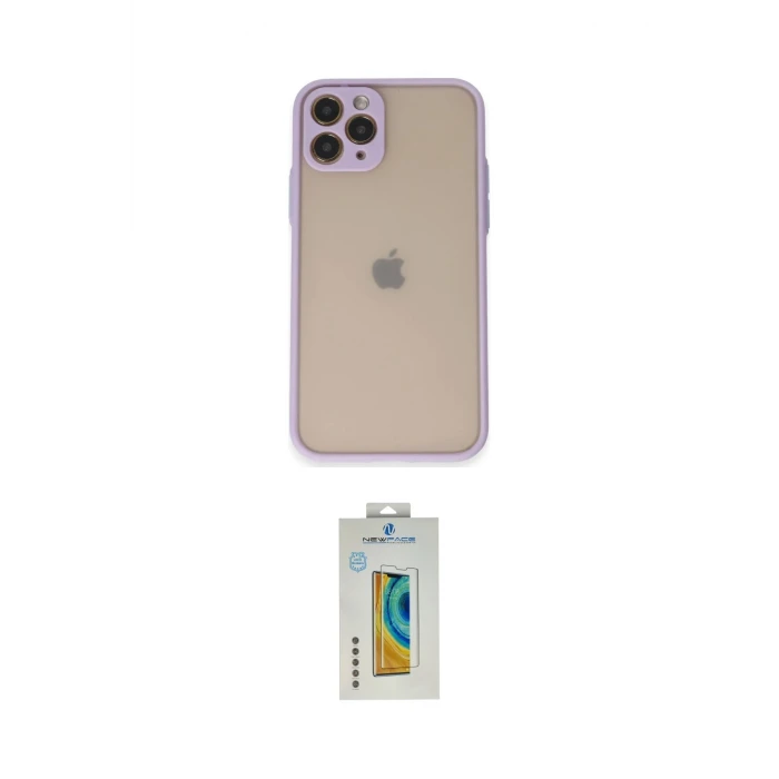 ieg™ iPhone 11 Pro Kılıf Ahenk Çizgi Serisi - Siyah Polymer Nano Ekran Koruyucu