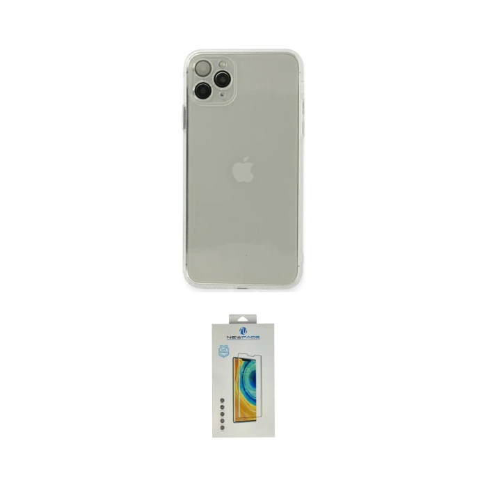 ieg™ iPhone 11 Pro Kılıf Ahenk Doku - Siyah Polymer Nano Ekran Koruyucu