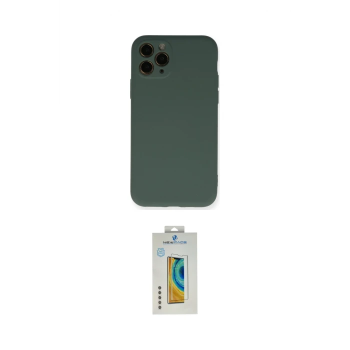 ieg™ iPhone 11 Pro Kılıf Ahenk Serisi - Siyah Polymer Nano Ekran Koruyucu
