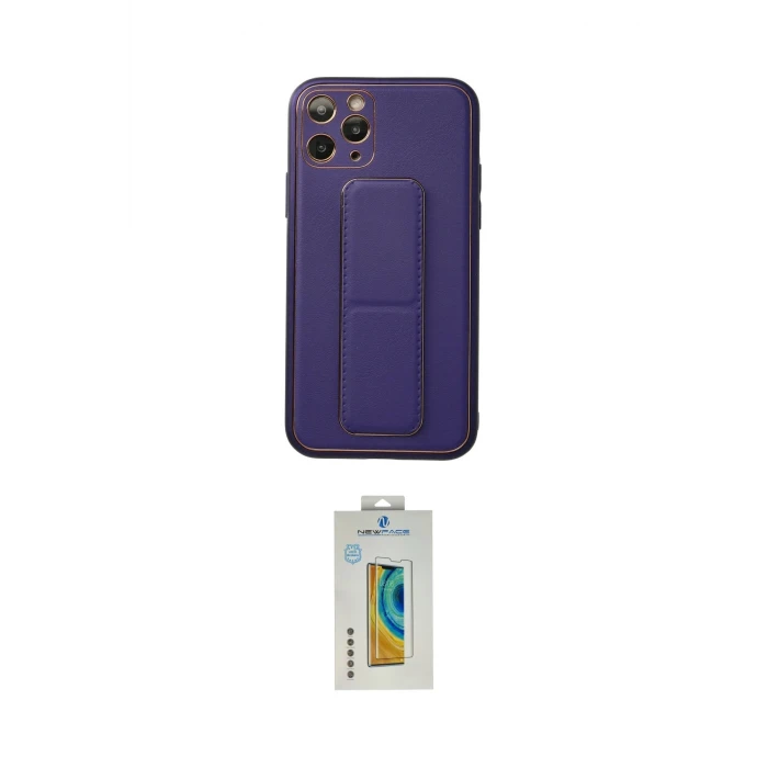 ieg™ iPhone 11 Pro Kılıf Akış Doku - Siyah Polymer Nano Ekran Koruyucu