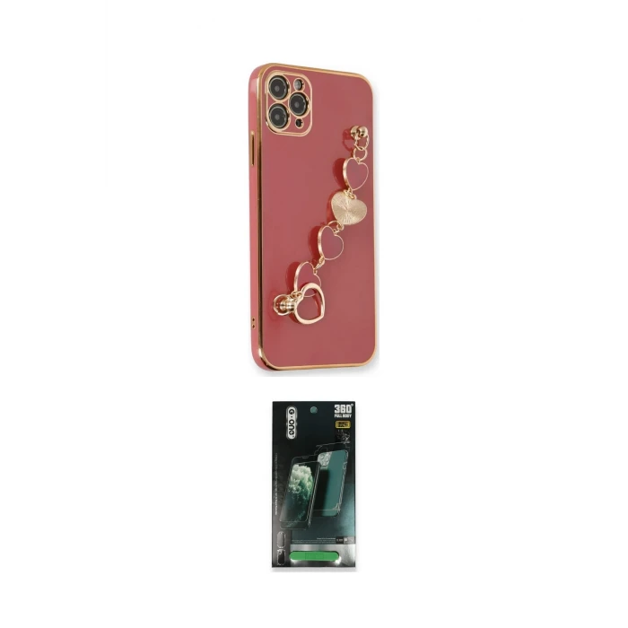 ieg™ iPhone 11 Pro Kılıf Nova Işık Prime - Şeffaf 360 Full Body Arka Koruyucu