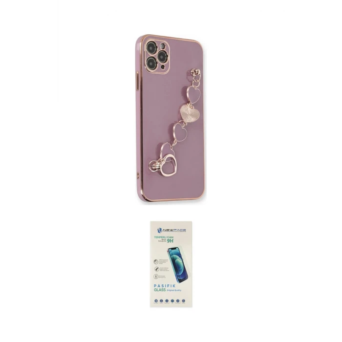 ieg™ iPhone 11 Pro Kılıf Nova Işık Prime - Şeffaf Pasifik Cam Ekran Koruyucu