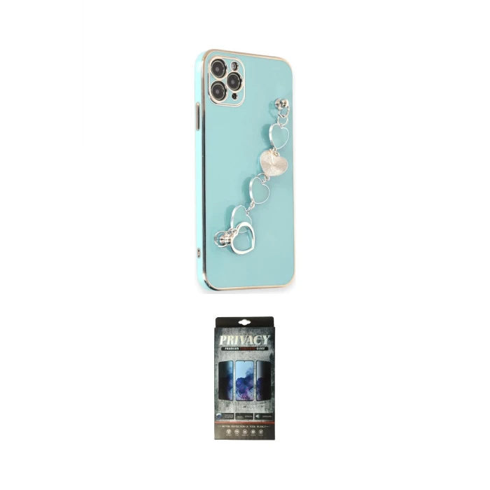 ieg™ iPhone 11 Pro Kılıf Nova Işık Prime - Siyah 34D Hayalet Izgaralı Cam