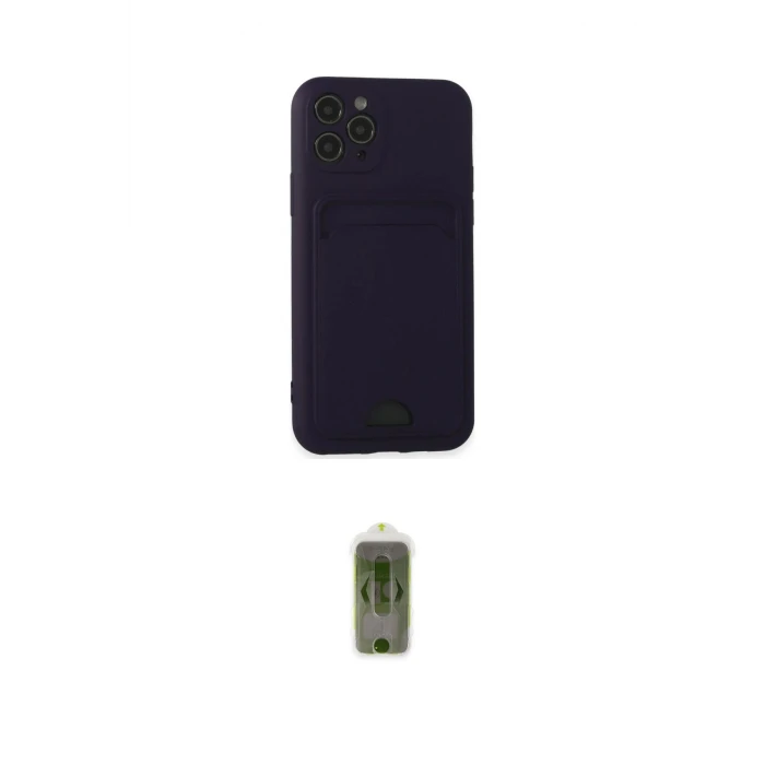 ieg™ iPhone 11 Pro Kılıf Vadi Çizgi Prime - Siyah Joko Magic 5D Hayalet Cam