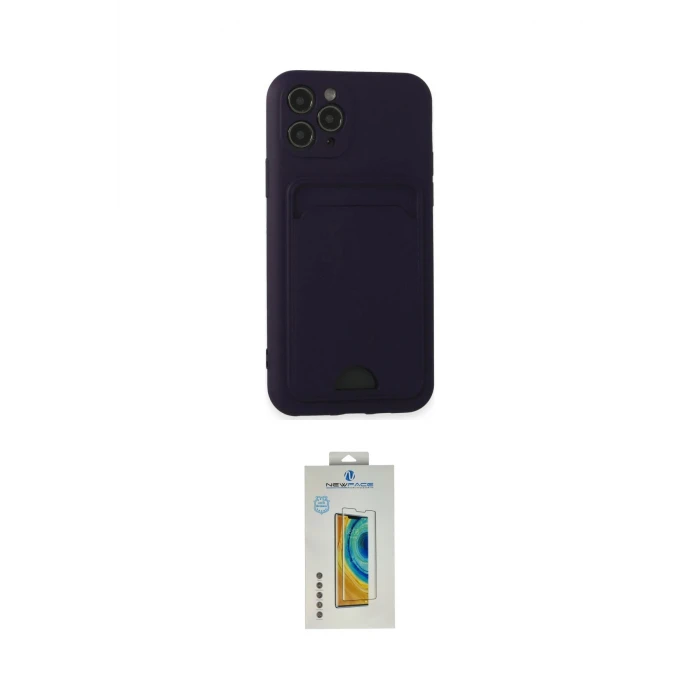 ieg™ iPhone 11 Pro Kılıf Vadi Çizgi Prime - Siyah Polymer Nano Ekran Koruyucu