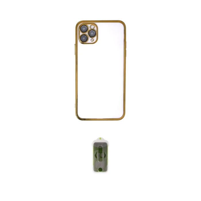 ieg™ iPhone 11 Pro Kılıf Vadi Minimal - Siyah Joko Magic 5D Hayalet Cam