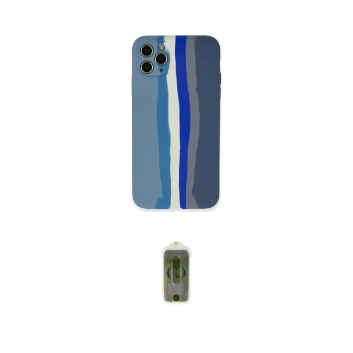 ieg™ iPhone 11 Pro Kılıf Yadigar Çizgi - Siyah Joko Magic 5D Hayalet Cam