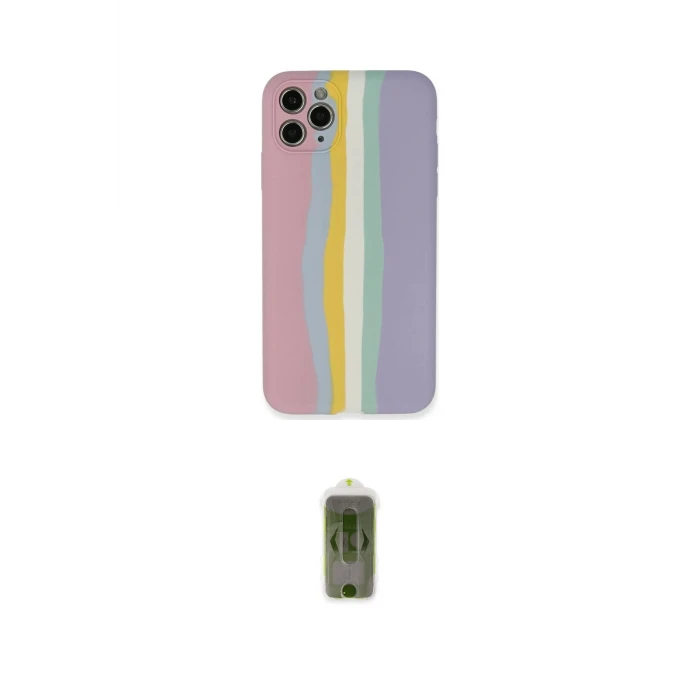 ieg™ iPhone 11 Pro Kılıf Yadigar Çizgi - Siyah Joko Magic 5D Hayalet Cam
