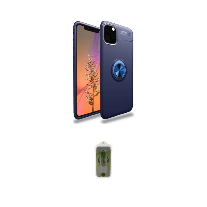 ieg™ iPhone 11 Pro Kılıf Yankı Form Prime - Siyah Joko Magic 5D Hayalet Cam