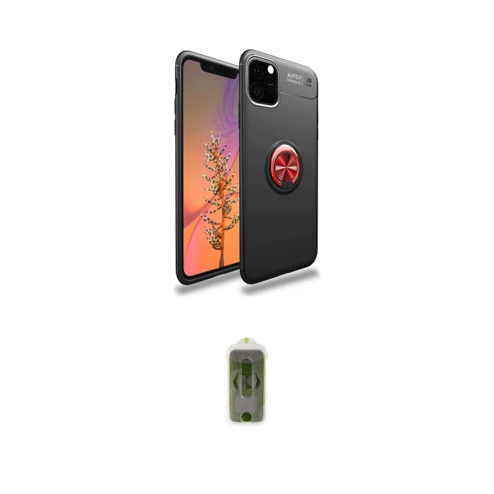 ieg™ iPhone 11 Pro Kılıf Yankı Form Prime - Siyah Joko Magic 5D Hayalet Cam
