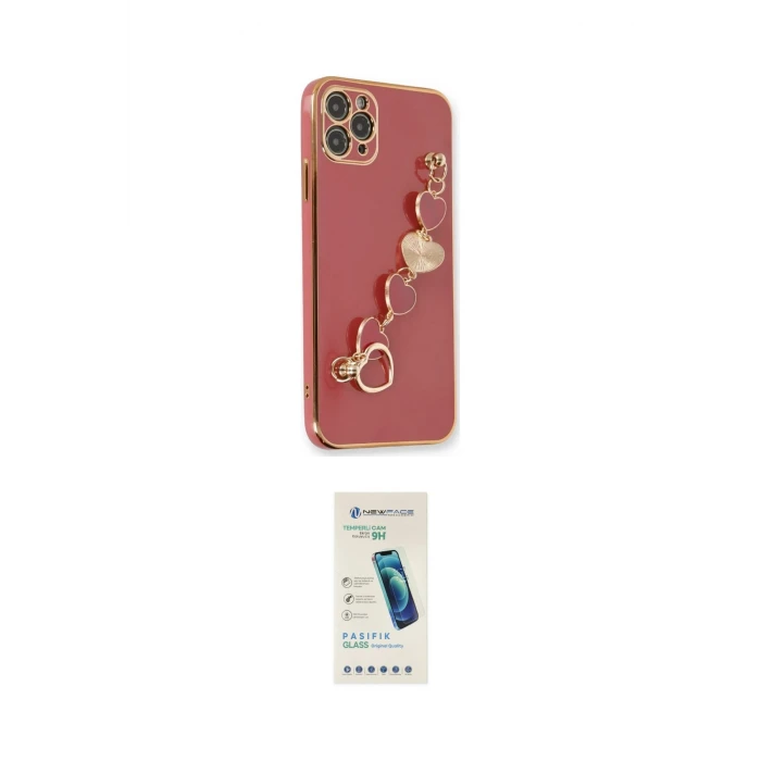 ieg™ iPhone 11 Pro Max Kılıf Nova Işık Prime - Şeffaf Pasifik Cam Ekran Koruyucu