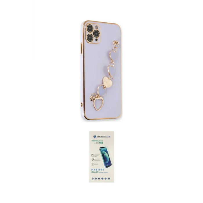 ieg™ iPhone 11 Pro Max Kılıf Nova Işık Prime - Şeffaf Pasifik Cam Ekran Koruyucu