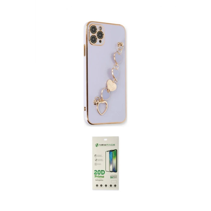 ieg™ iPhone 11 Pro Max Kılıf Nova Işık Prime - Siyah 20D Premium Cam Ekran Koruyucu