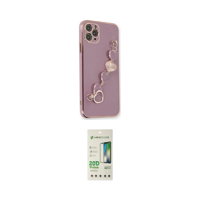 ieg™ iPhone 11 Pro Max Kılıf Nova Işık Prime - Siyah 20D Premium Cam Ekran Koruyucu