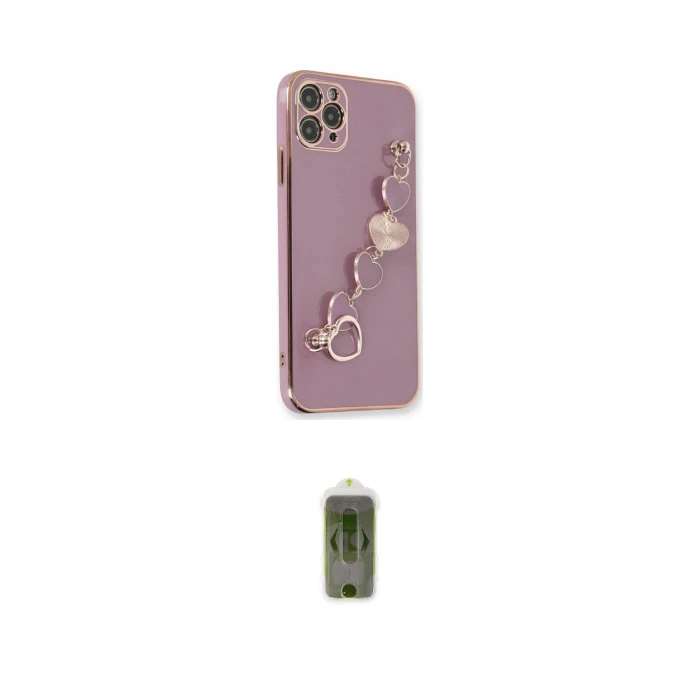 ieg™ iPhone 11 Pro Max Kılıf Nova Işık Prime - Siyah Joko Magic 5D Hayalet Cam