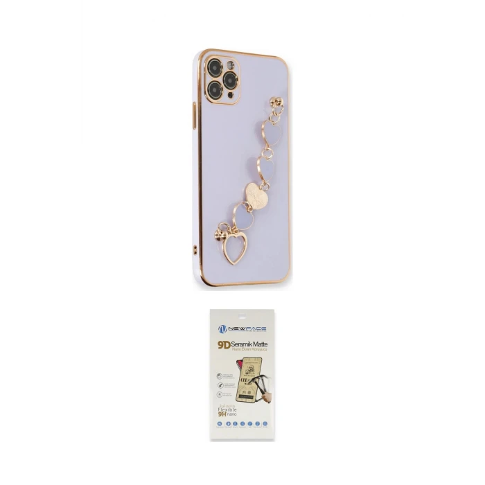 ieg™ iPhone 11 Pro Max Kılıf Nova Işık Prime - Siyah Mat Seramik Nano Ekran Koruyucu