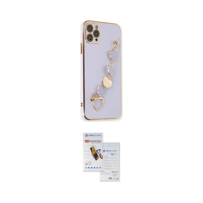 ieg™ iPhone 11 Pro Max Kılıf Nova Işık Prime - Siyah Seramik Nano Ekran Koruyucu