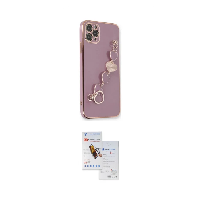 ieg™ iPhone 11 Pro Max Kılıf Nova Işık Prime - Siyah Seramik Nano Ekran Koruyucu
