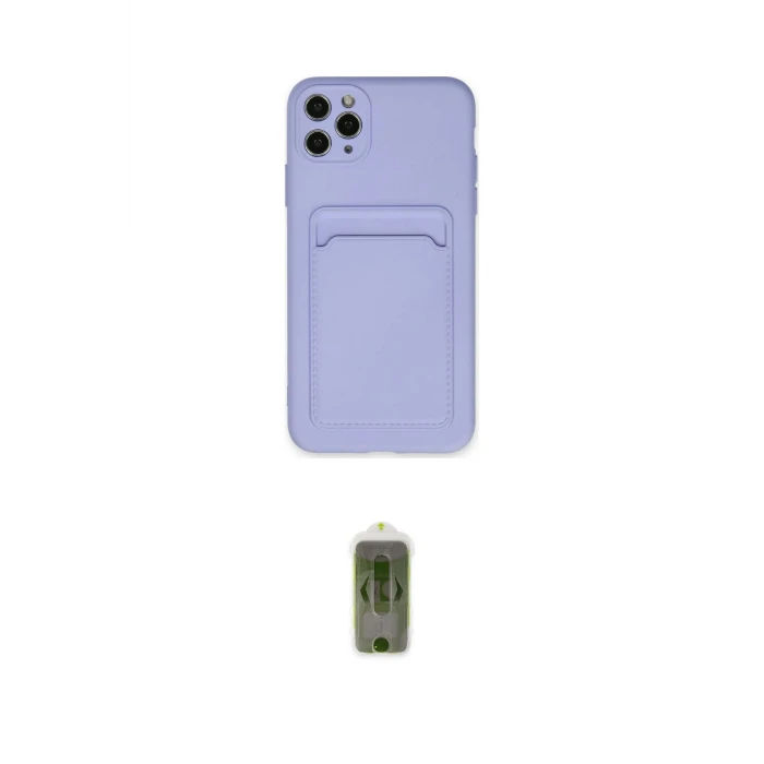 ieg™ iPhone 11 Pro Max Kılıf Vadi Çizgi Prime - Siyah Joko Magic 5D Hayalet Cam