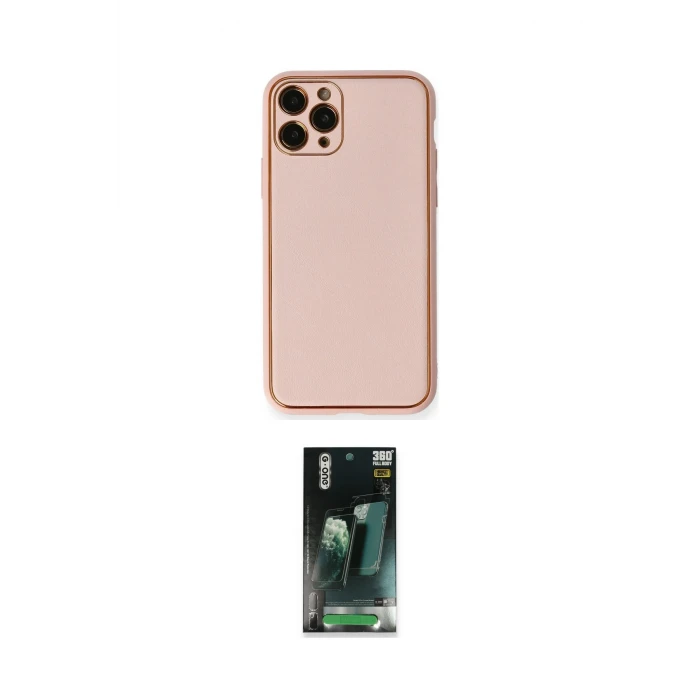 ieg™ iPhone 11 Pro Max Kılıf Yadigar Klasik - Şeffaf 360 Full Body Arka Koruyucu
