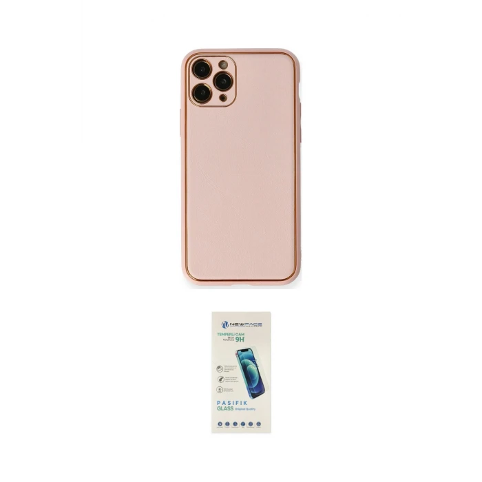 ieg™ iPhone 11 Pro Max Kılıf Yadigar Klasik - Şeffaf Pasifik Cam Ekran Koruyucu
