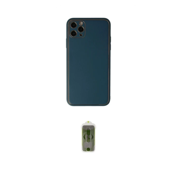 ieg™ iPhone 11 Pro Max Kılıf Yadigar Klasik - Siyah Joko Magic 5D Hayalet Cam