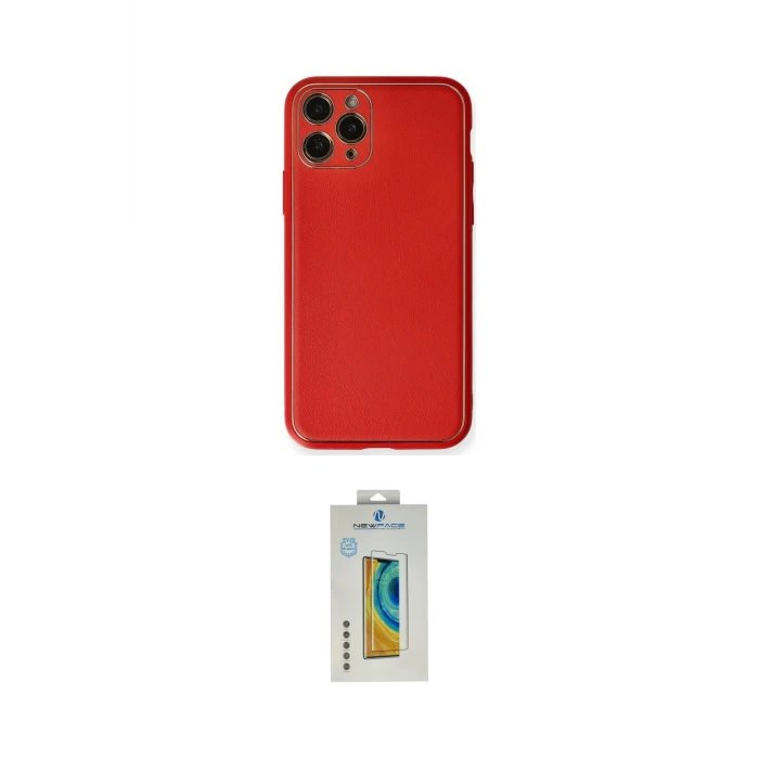 ieg™ iPhone 11 Pro Max Kılıf Yadigar Klasik - Siyah Polymer Nano Ekran Koruyucu