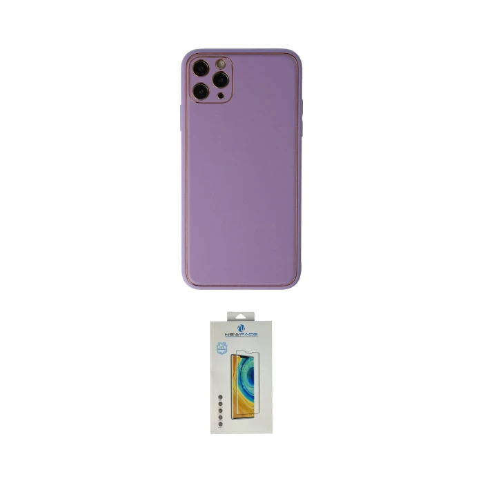 ieg™ iPhone 11 Pro Max Kılıf Yadigar Klasik - Siyah Polymer Nano Ekran Koruyucu