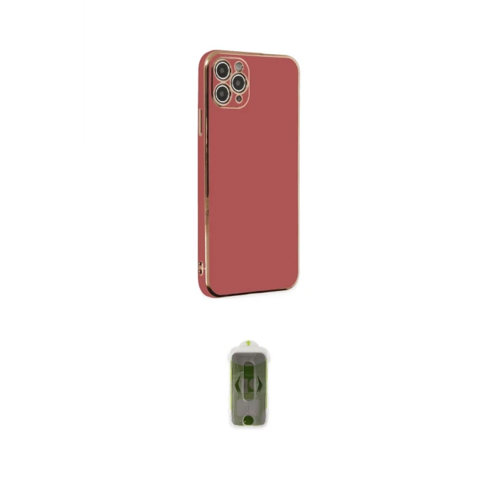 ieg™ iPhone 11 Pro Max Kılıf Yankı Serisi - Siyah Joko Magic 5D Hayalet Cam