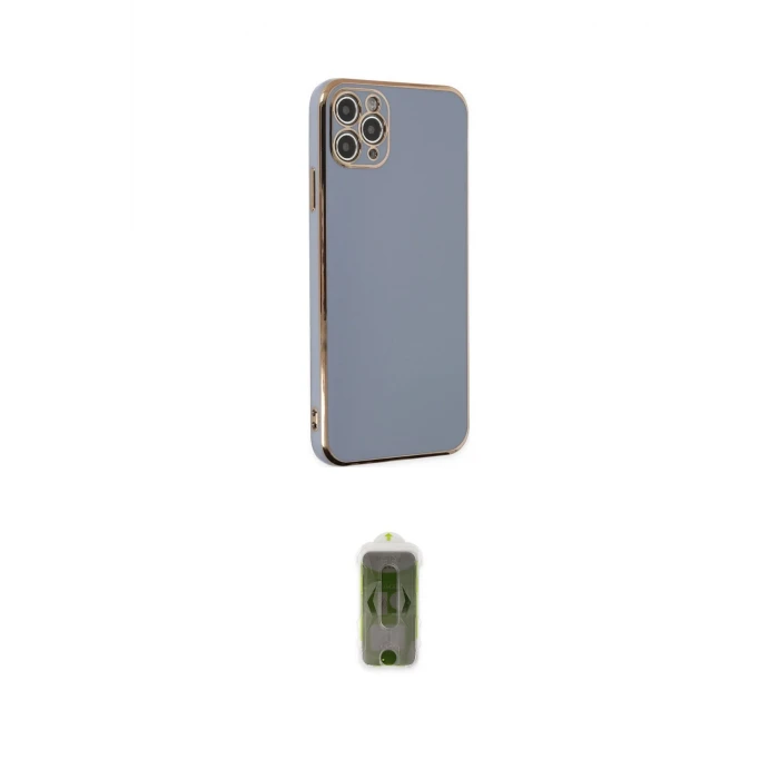 ieg™ iPhone 11 Pro Max Kılıf Yankı Serisi - Siyah Joko Magic 5D Hayalet Cam