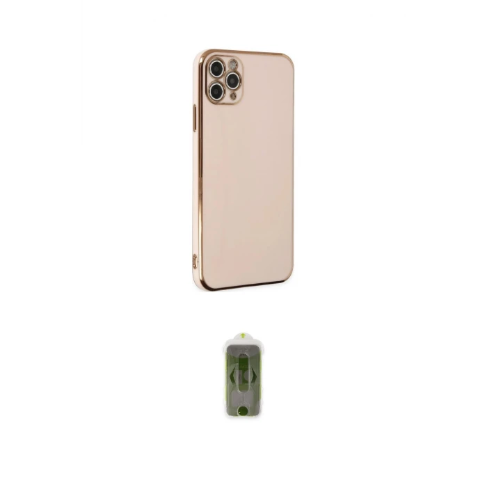 ieg™ iPhone 11 Pro Max Kılıf Yankı Serisi - Siyah Joko Magic 5D Hayalet Cam