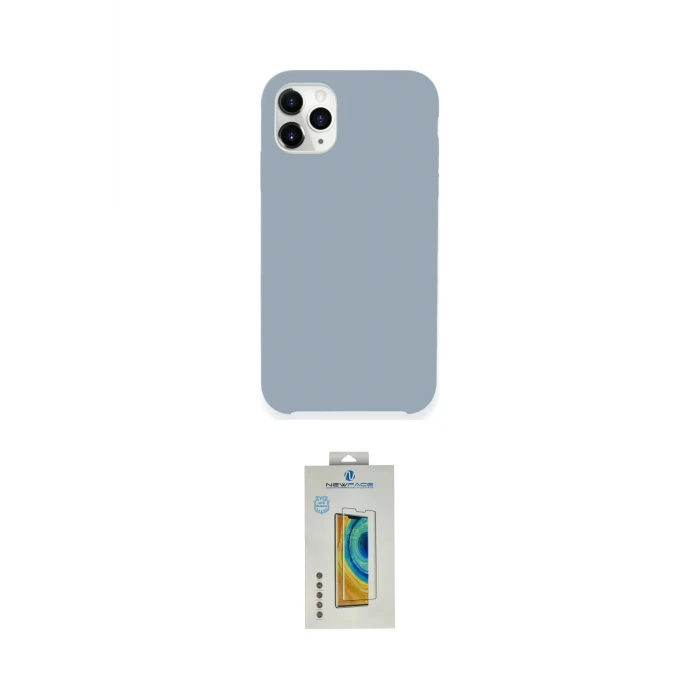 ieg™ iPhone 11 Pro Max Kılıf Zirve Modern Özel Seri - Siyah Polymer Nano Ekran Koruyucu