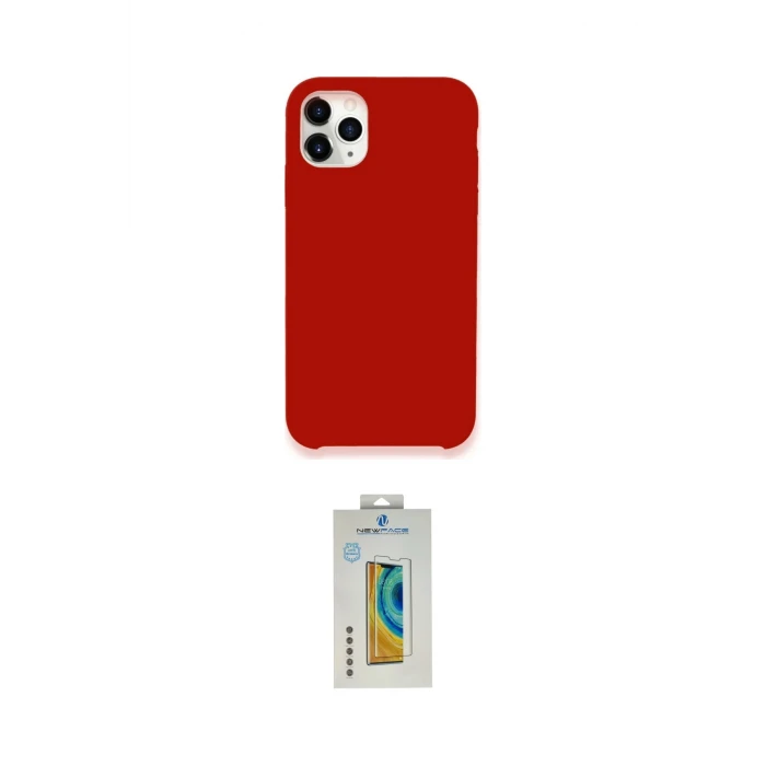 ieg™ iPhone 11 Pro Max Kılıf Zirve Modern Özel Seri - Siyah Polymer Nano Ekran Koruyucu