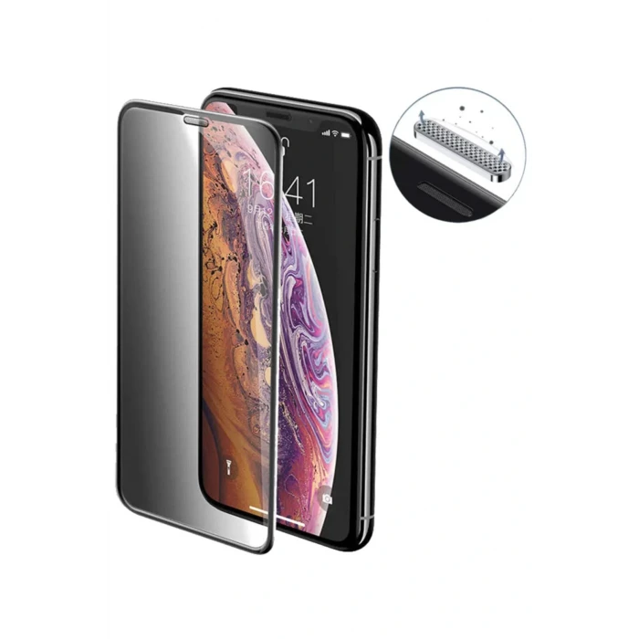 İEG® Iphone 11 Pro Max Uyumlu 9d Tam Kaplayan Parmak Izi Bırakmayan Ekran Koruyucu Film
