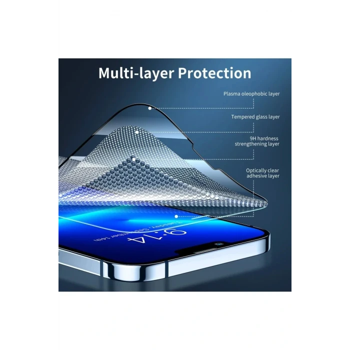 İEG® Iphone 11 Pro Max Uyumlu 9d Tam Kaplayan Parmak Izi Bırakmayan Ekran Koruyucu Film