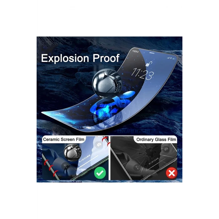 İEG Iphone 11 Pro Max Uyumlu 9d Tam Kaplayan Parmak Izi Bırakmayan Ekran Koruyucu Film