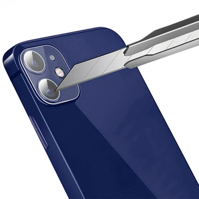 ieg™ İphone 12 6.1 Hat-prince 9h 3d Full Tempered Cam Kamera Koruyucu