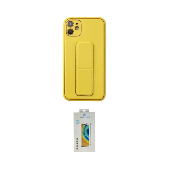 ieg™ iPhone 12 Kılıf Akış Doku - Siyah Polymer Nano Ekran Koruyucu