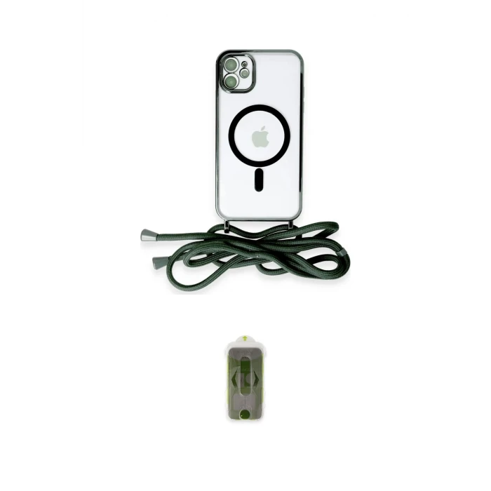 ieg™ iPhone 12 Kılıf Eksen Özel Seri - Siyah Joko Magic 5D Hayalet Cam