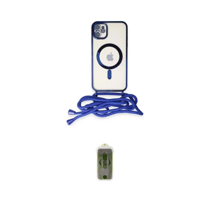 ieg™ iPhone 12 Kılıf Eksen Özel Seri - Siyah Joko Magic 5D Hayalet Cam