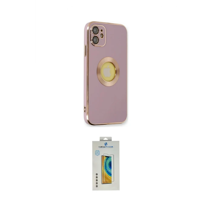 ieg™ iPhone 12 Kılıf İz Form Serisi - Siyah Polymer Nano Ekran Koruyucu