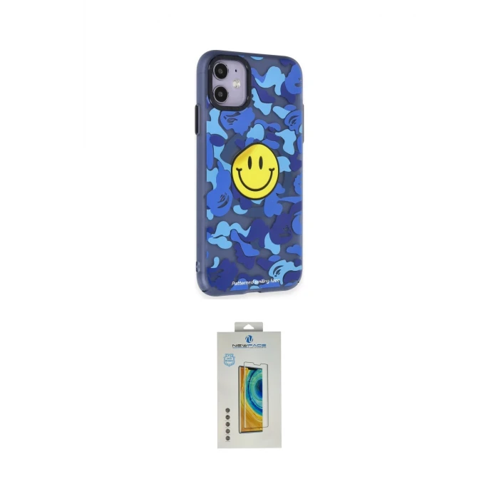 ieg™ iPhone 12 Kılıf Nova Doku Koleksiyonu - Siyah Polymer Nano Ekran Koruyucu