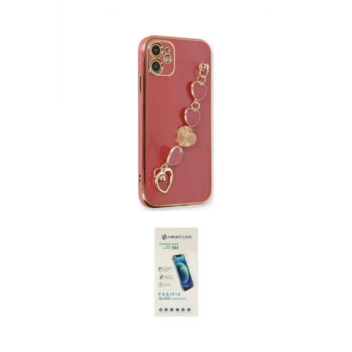 ieg™ iPhone 12 Kılıf Nova Işık Prime - Şeffaf Pasifik Cam Ekran Koruyucu