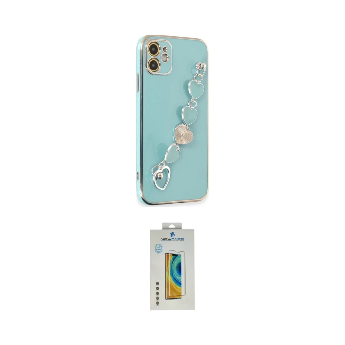 ieg™ iPhone 12 Kılıf Nova Işık Prime - Siyah Polymer Nano Ekran Koruyucu